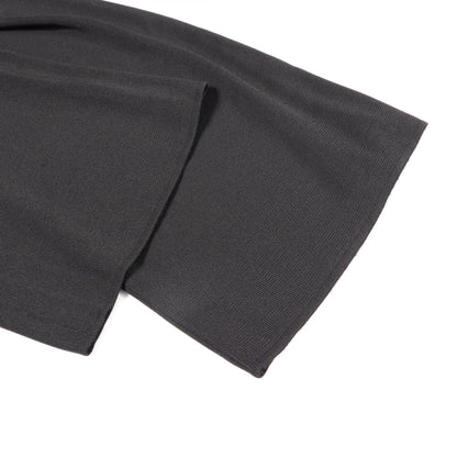 FOXEY Black Rayon Knit Sweater Size 40