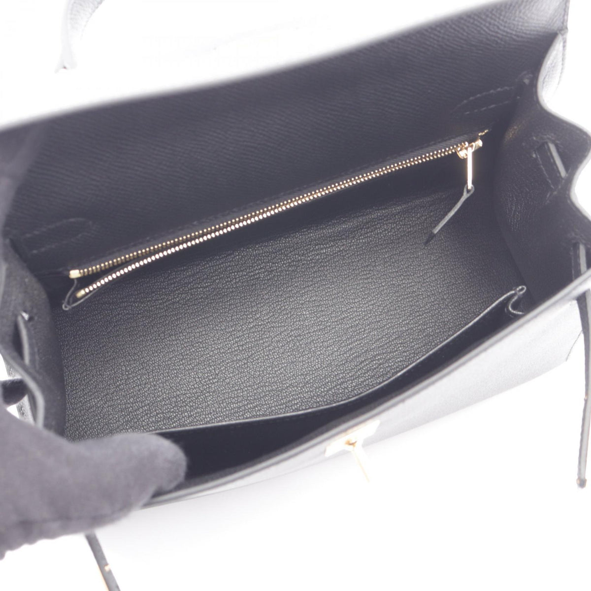 HERMES Kelly 25 Sellier Epsom Handle Bag