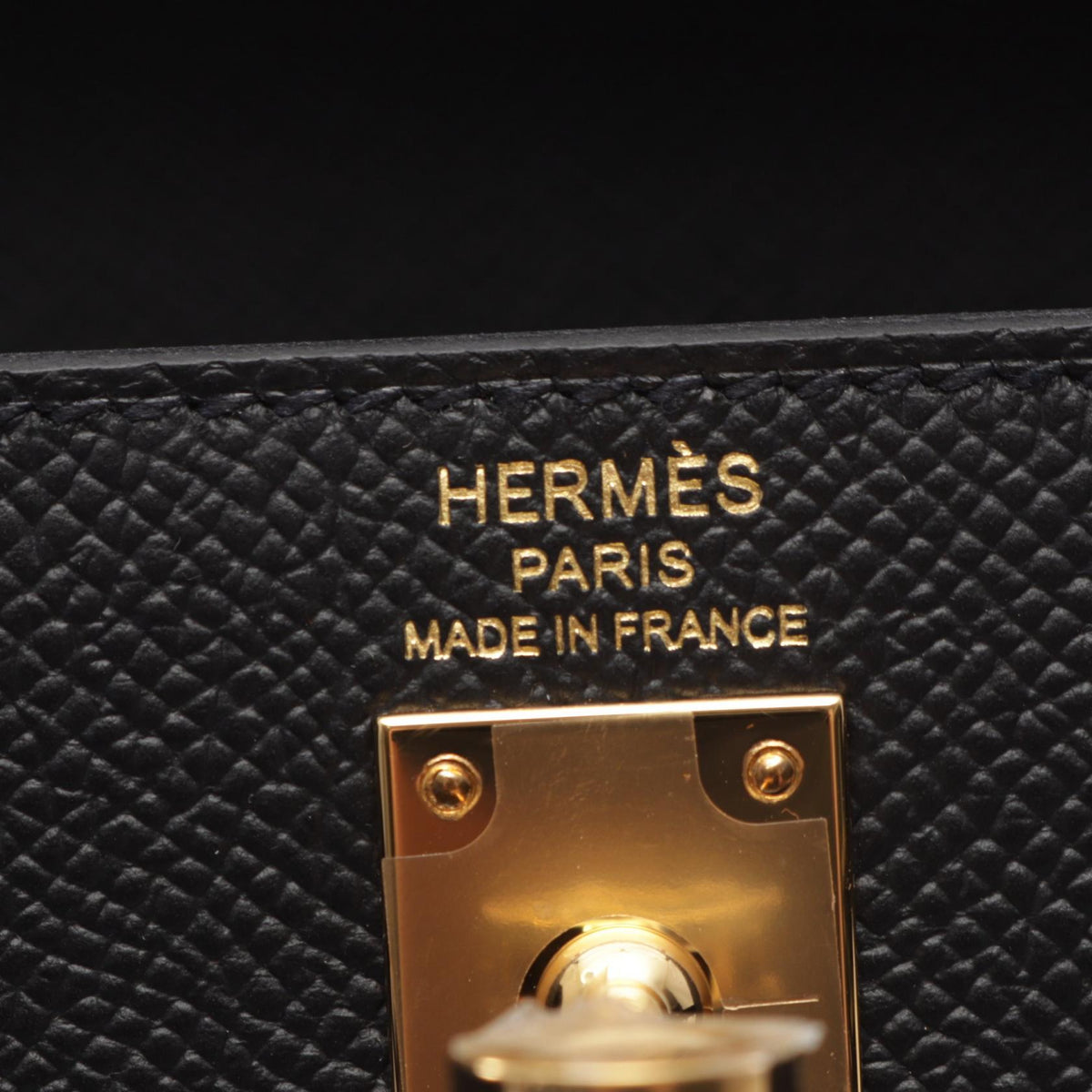 HERMES Kelly 25 Sellier Epsom Handle Bag