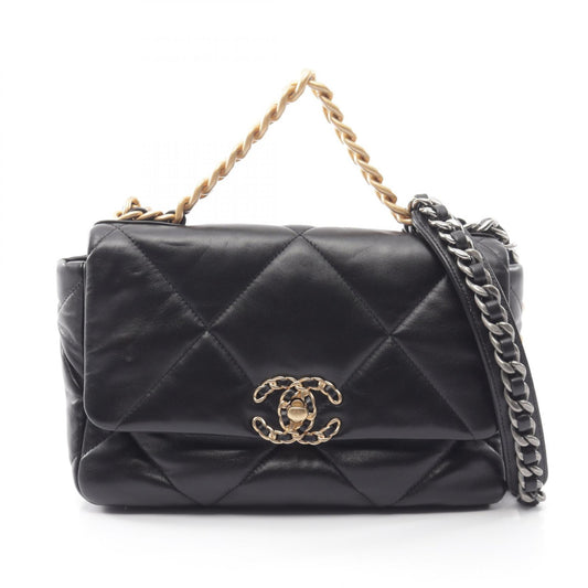 CHANEL 19 Matelasse Lambskin Shoulder Bag