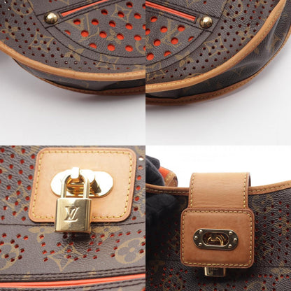 LOUIS VUITTON Monogram Perfo PVC Bag Brown