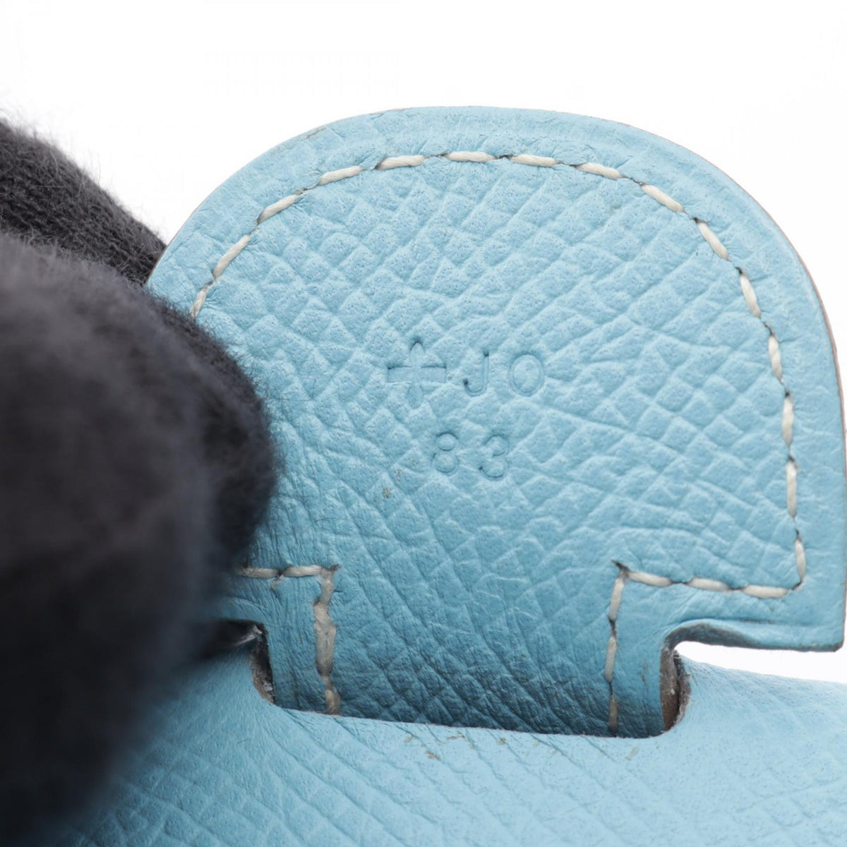 HERMES Evelyne 3 GM Celeste Epsom Bag Blue