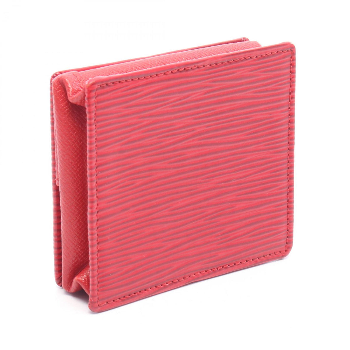 LOUIS VUITTON Portemonnaie Boite Case Red