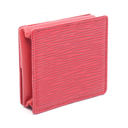 LOUIS VUITTON Portemonnaie Boite Case Red