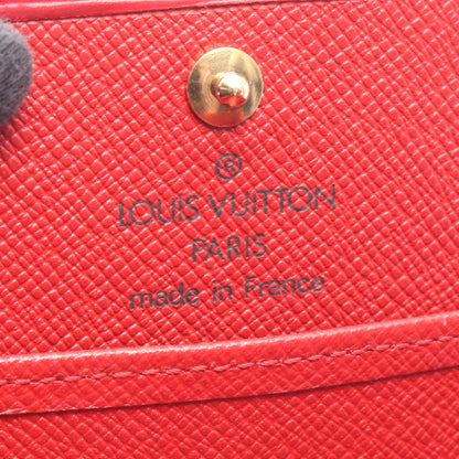LOUIS VUITTON Portemonnaie Boite Case Red