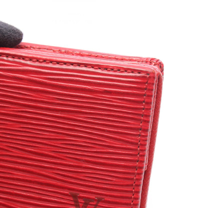 LOUIS VUITTON Portemonnaie Boite Case Red
