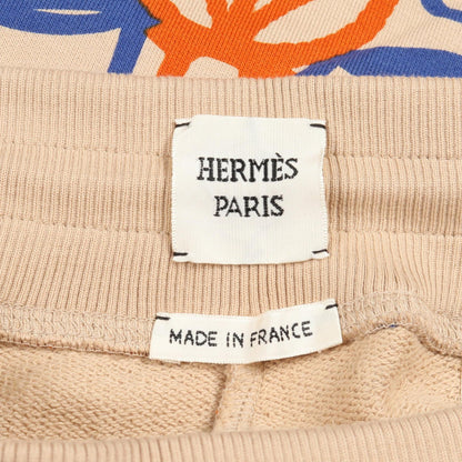 HERMES Fantaisie d’Etriers Cotton Pants Size 40