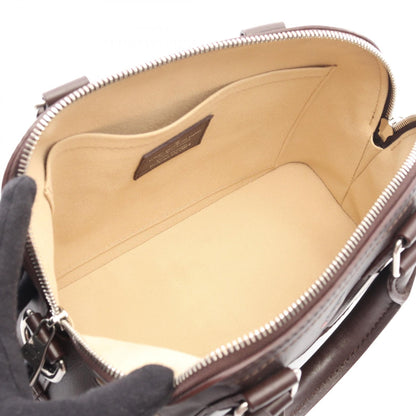 LOUIS VUITTON Alma 25 Henry Taylor Leather Handbag Brown