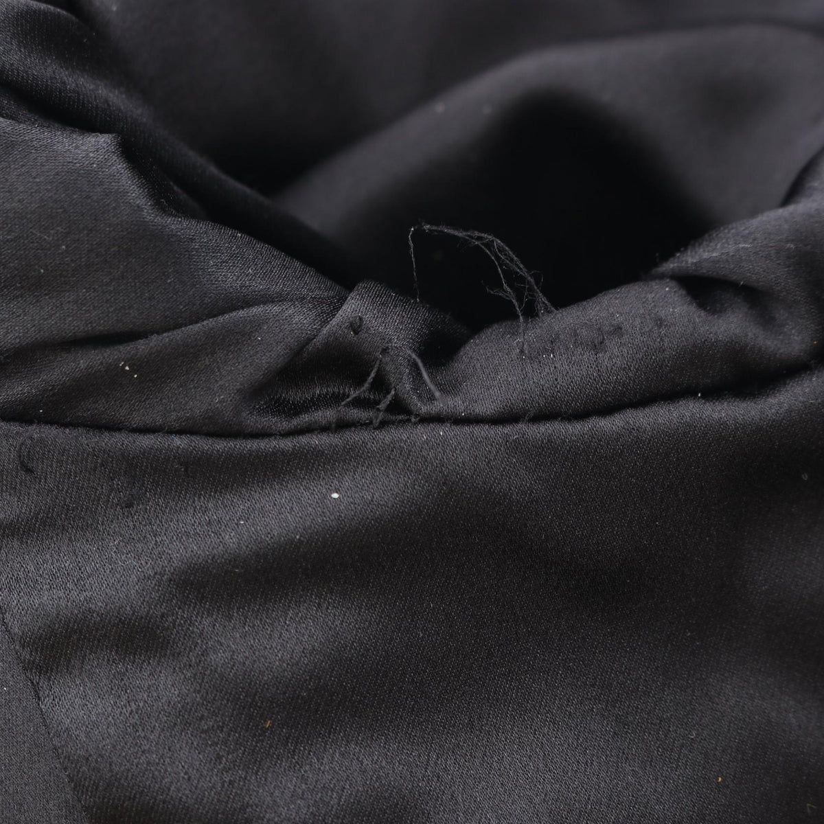 CHANEL Wool Coco Mark Button Coat Black Size 34