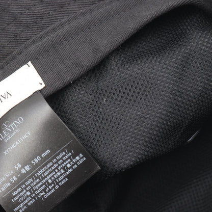 Valentino Garavani V-Logo Cotton Hat Size 58