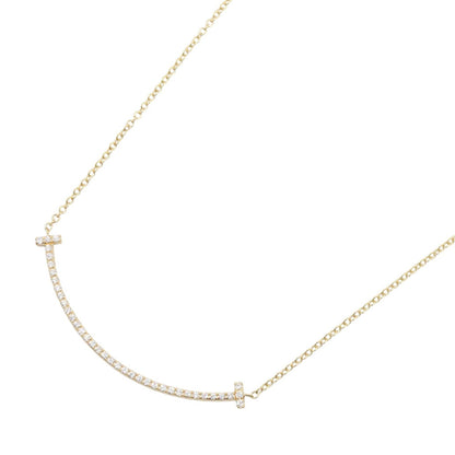 TIFFANY&CO T Smile Small Gold Necklace