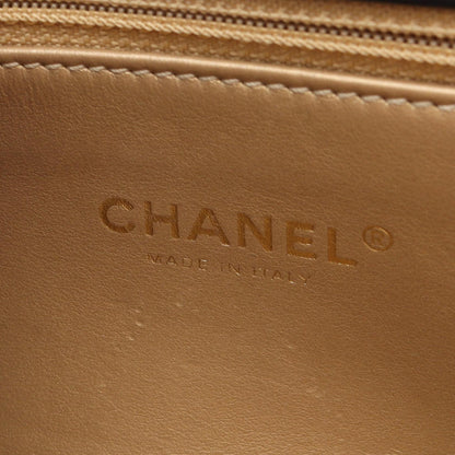 CHANEL Matelasse Lambskin Shoulder Bag Black