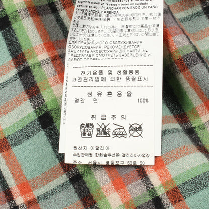 MARNI Patchwork Cotton Long Sleeve Shirt Blue Size 50