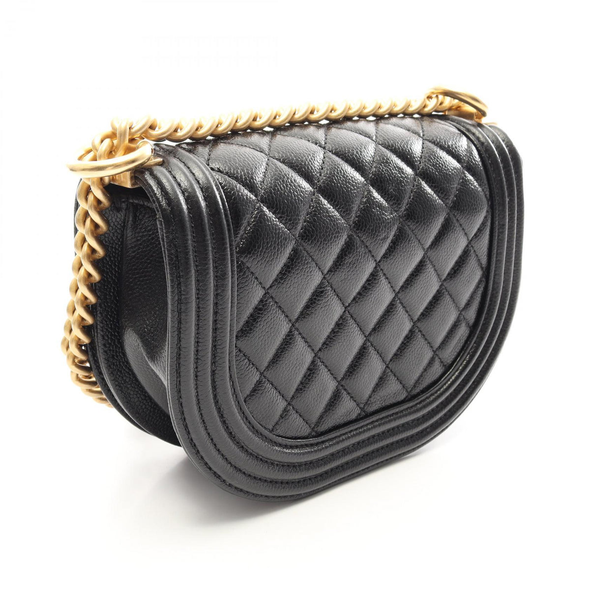 CHANEL Boy Chanel Small Shoulder Bag Black