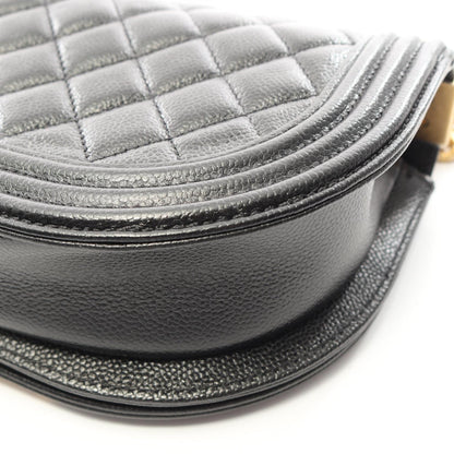 CHANEL Boy Chanel Small Shoulder Bag Black