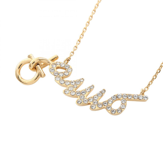 Salvatore Ferragamo AMO Necklace Gold