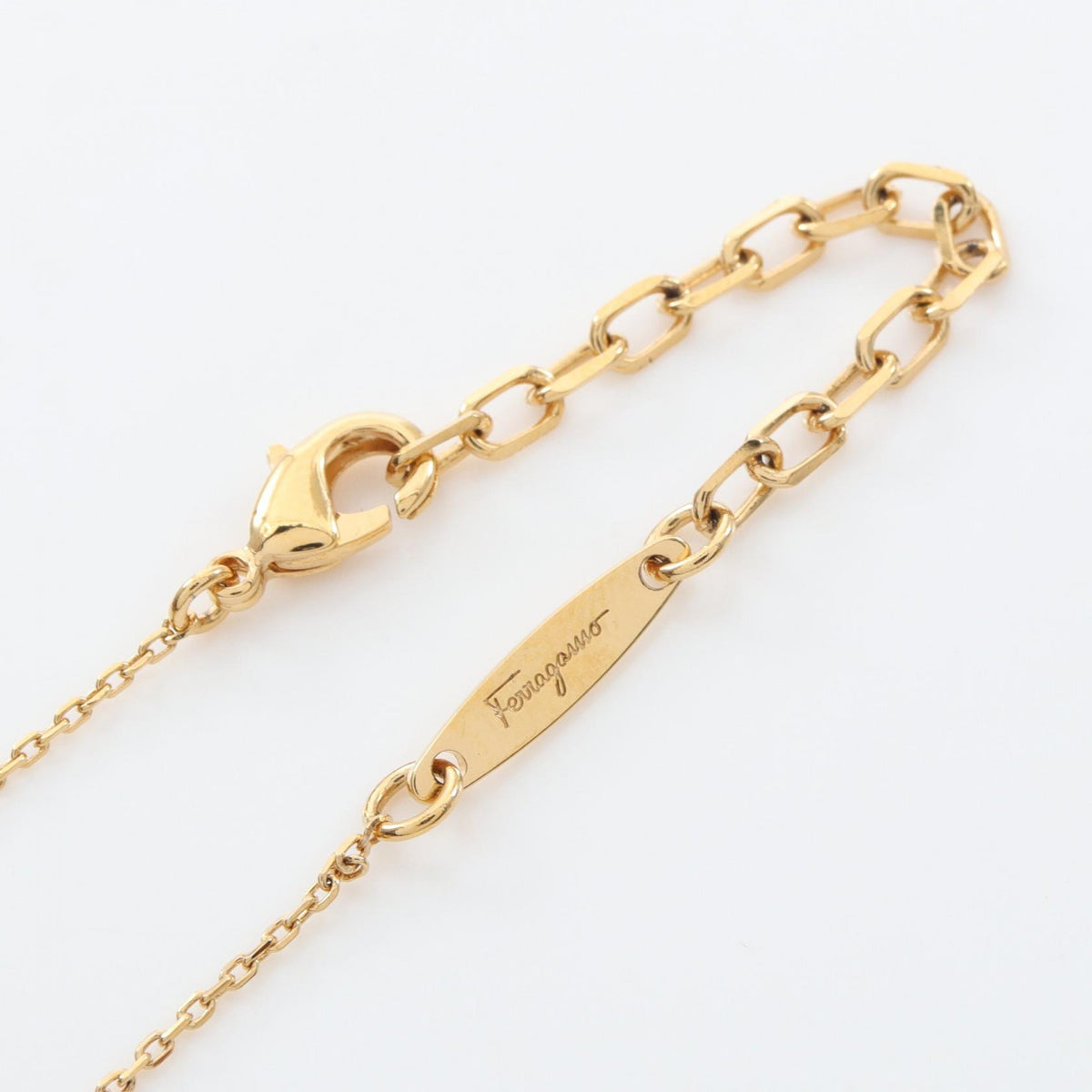Salvatore Ferragamo AMO Necklace Gold