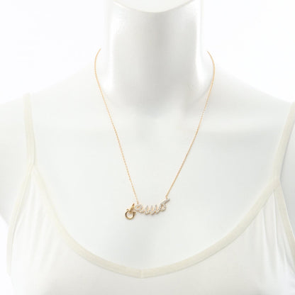 Salvatore Ferragamo AMO Necklace Gold