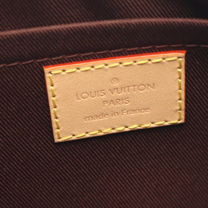 LOUIS VUITTON Croissant Monogram Bag Brown