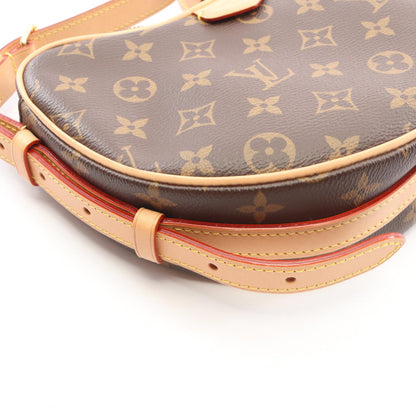 LOUIS VUITTON Croissant Monogram Bag Brown