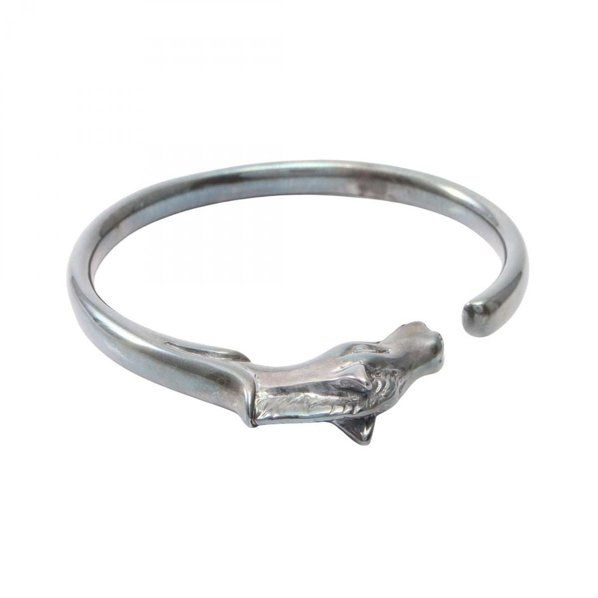 HERMES Cheval Horse Metal Bangle