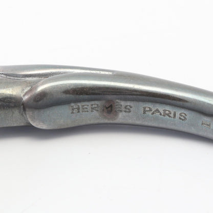 HERMES Cheval Horse Metal Bangle