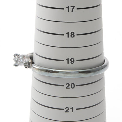 HERMES Cheval Horse Metal Bangle