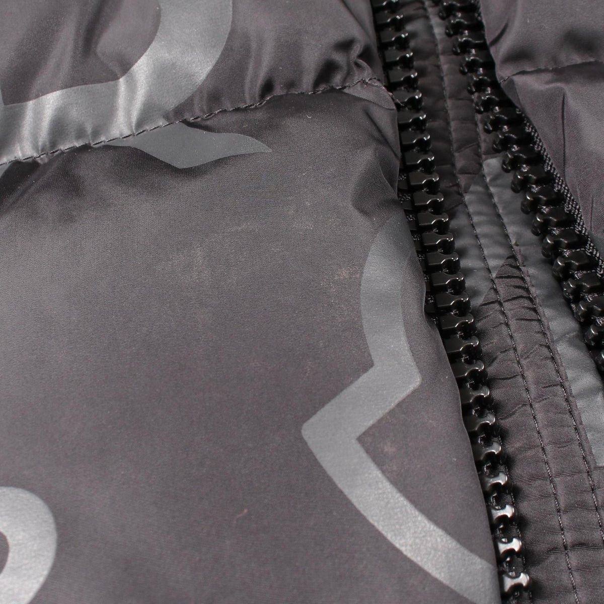 MONCLER TARENTAISE Down Fur Hood Nylon Jacket Black Size 1