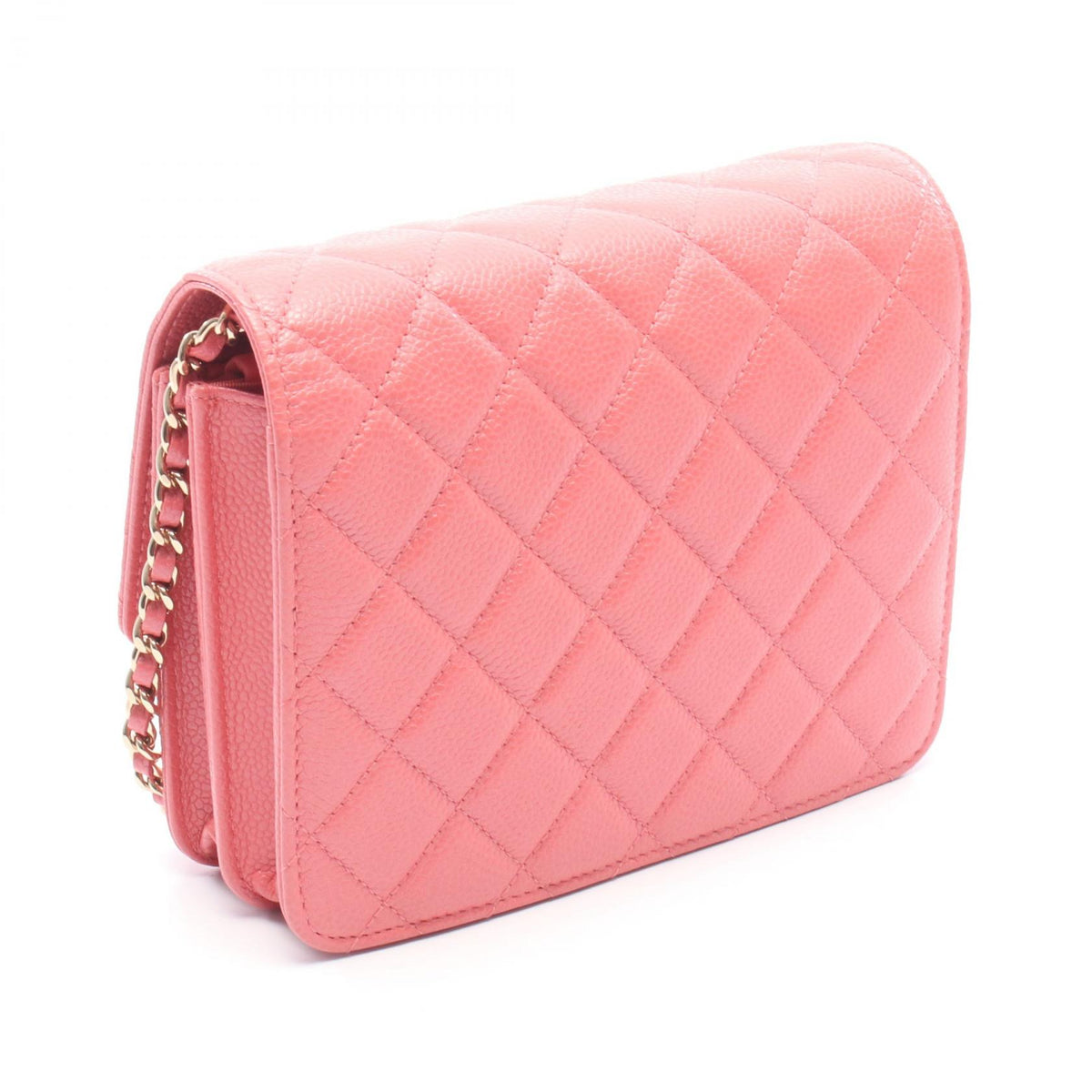 CHANEL Matelasse Caviar Skin Bag Pink