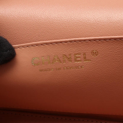 CHANEL Matelasse Leather Shoulder Gold HW Shoulder Bag