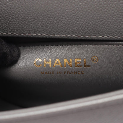 CHANEL Boy Chanel Small Caviar Skin Shoulder Bag