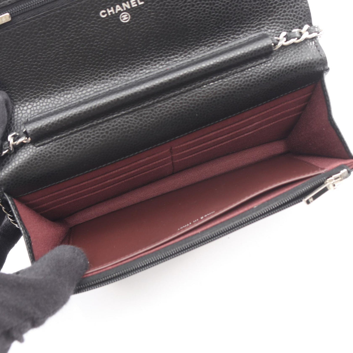CHANEL Matelasse Caviar Skin Shoulder Bag