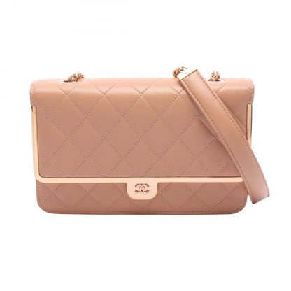 CHANEL Matelasse Lambskin Shoulder Bag