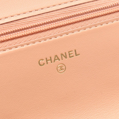 CHANEL Matelasse Lambskin Shoulder Bag