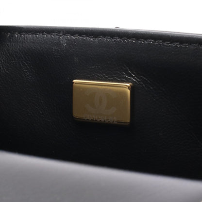 CHANEL Matelasse Mini Flap Bag Black