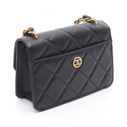 CHANEL Matelasse Small Flap Bag Black