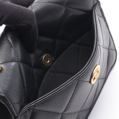 CHANEL Matelasse Small Flap Bag Black