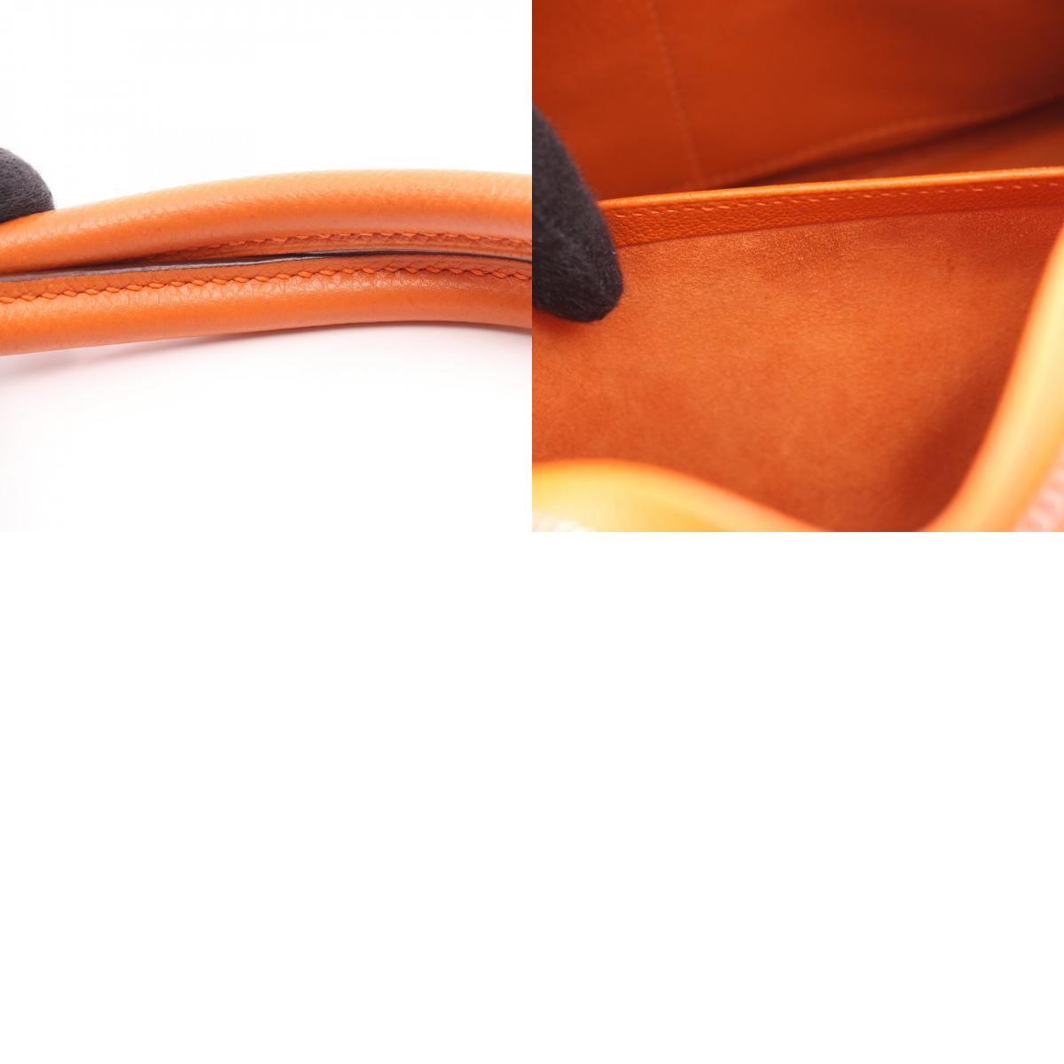 HERMES Plume 28 Veau Epsom Leather Handbag