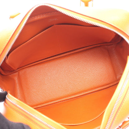 HERMES Plume 28 Veau Epsom Leather Handbag