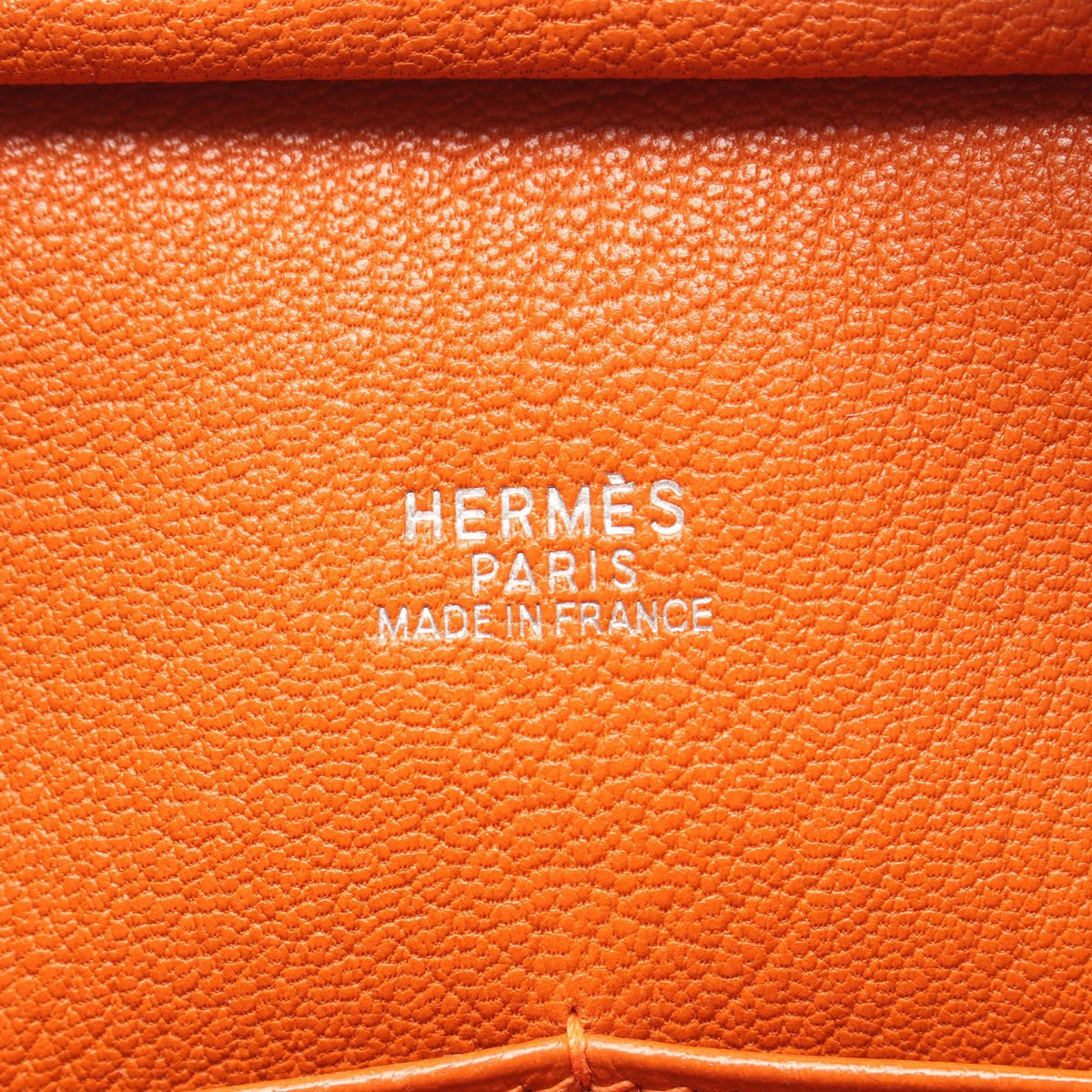 HERMES Plume 28 Veau Epsom Leather Handbag