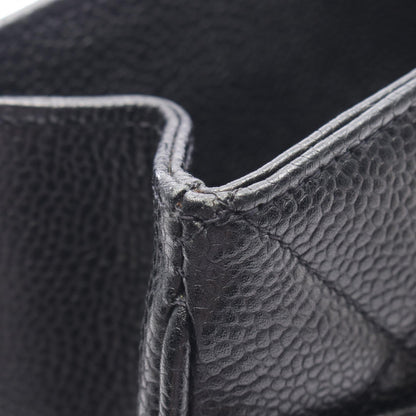 CHANEL Matelasse Caviar Skin Bag Black