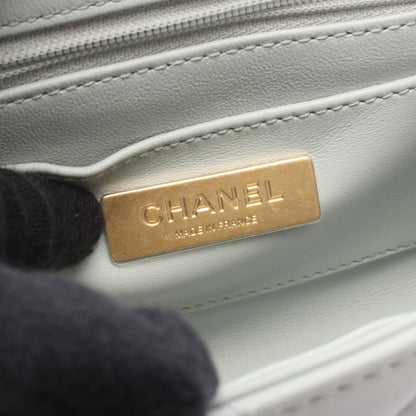 CHANEL Matelasse Vanity 2-Way Bag Blue