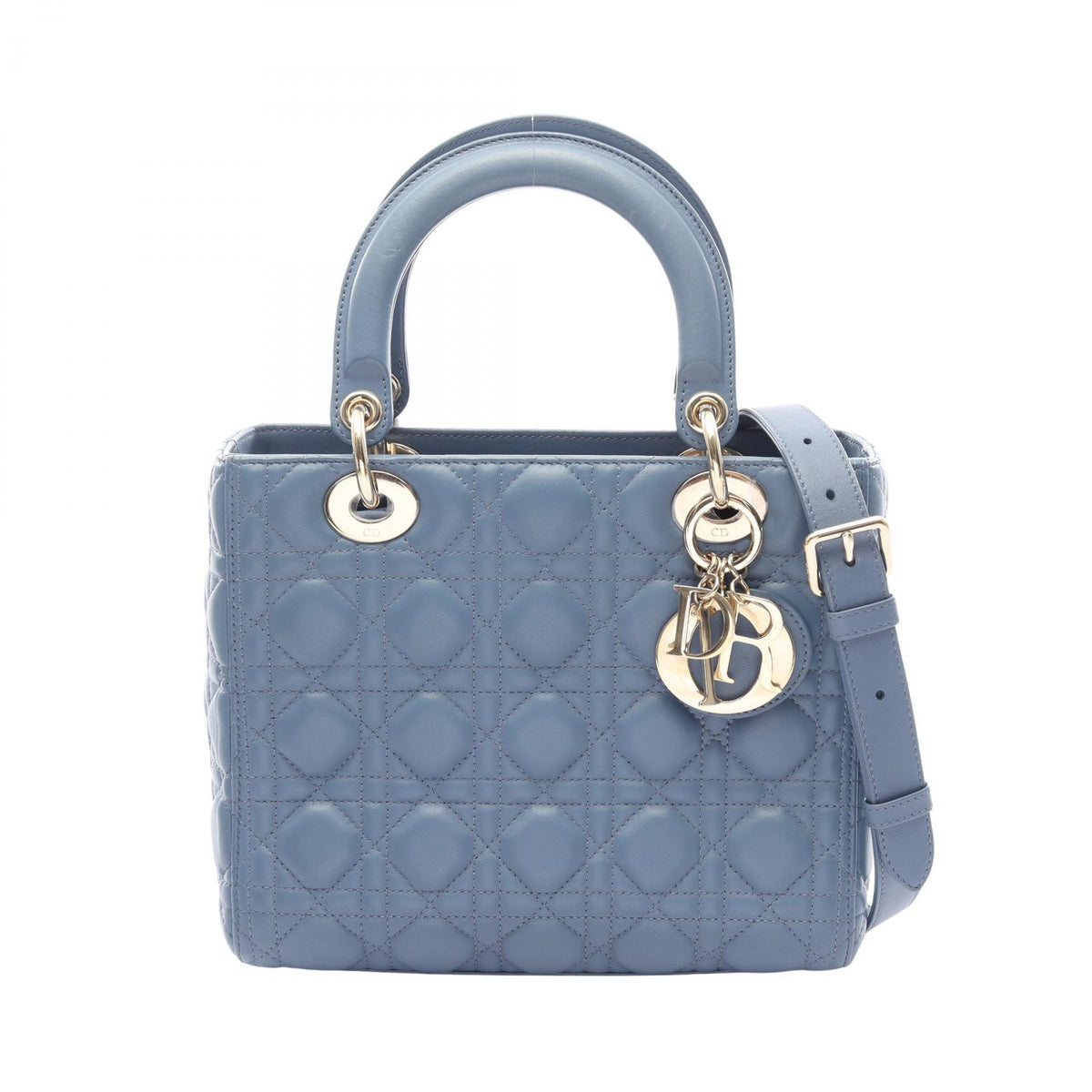 Dior Lady Dior Medium Cannage Handle Bag