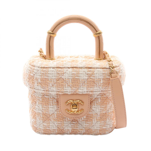 CHANEL Matelasse Vanity 2-Way Shoulder Bag