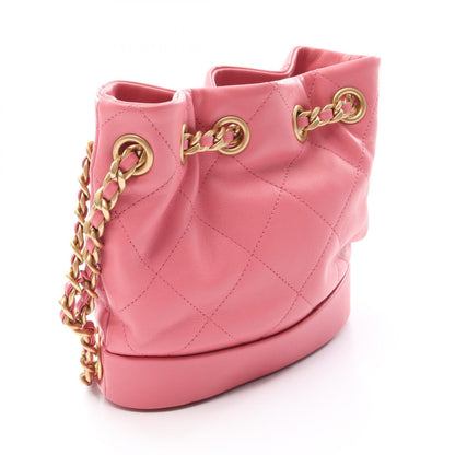 CHANEL Matelassé Lambskin Bag Pink