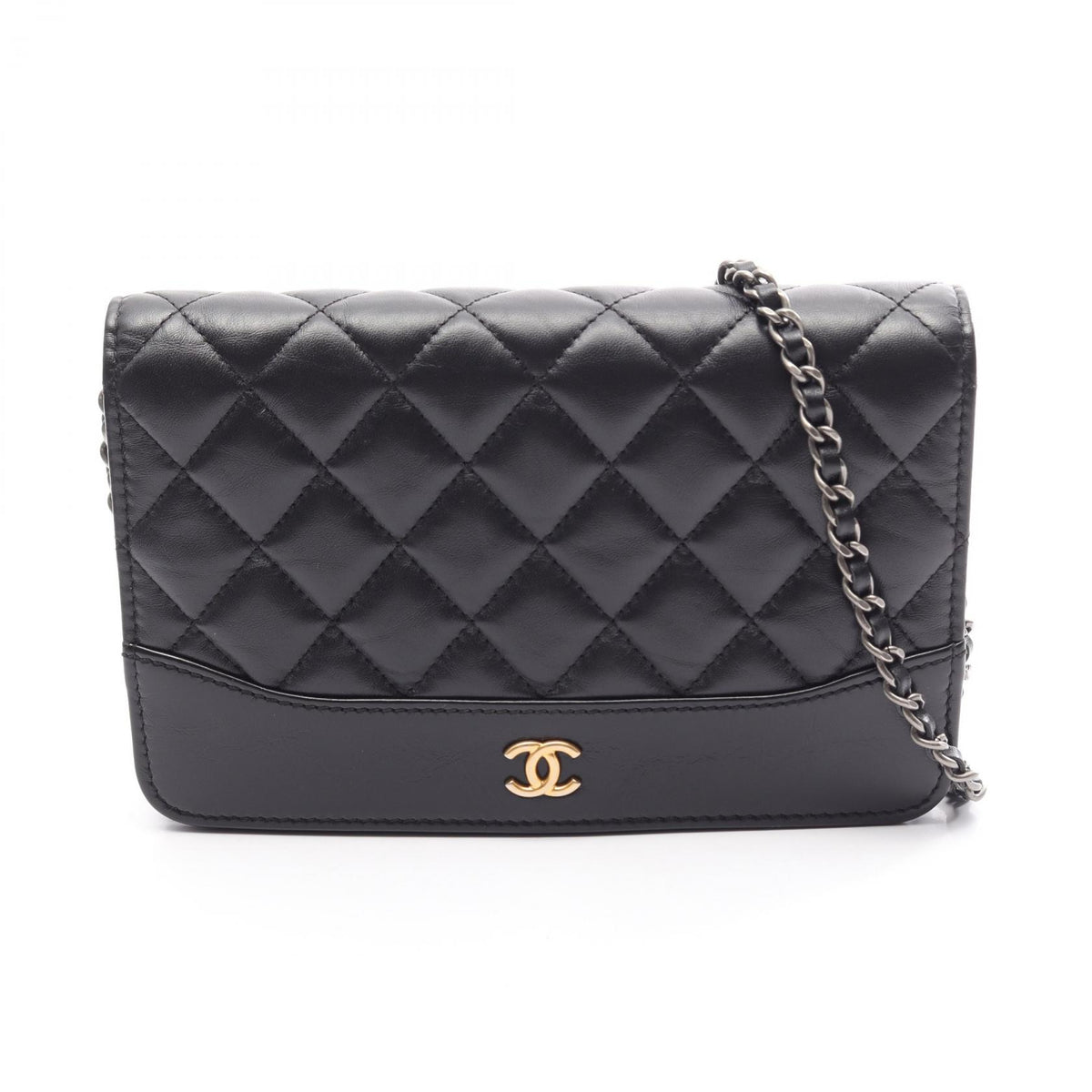 CHANEL Gabrielle de Leather Gold HW Shoulder Bag
