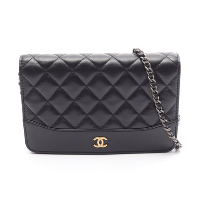CHANEL Gabrielle de Leather Gold HW Shoulder Bag