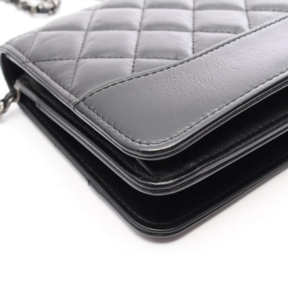 CHANEL Gabrielle de Leather Gold HW Shoulder Bag