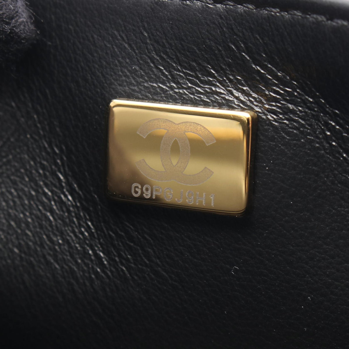 CHANEL Mini Flap Matelasse Bag Black