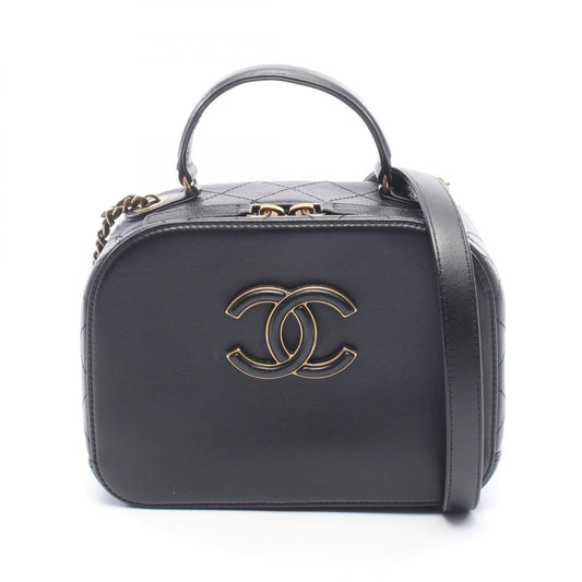 CHANEL Matelasse Leather Top Shoulder Bag